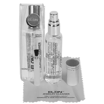 15ml Silver Gold Custom Jewelry Cleaning Solution Kit-Alcohol-Free 100% Natural Plant Extract Environmental Materials TSCA PR65