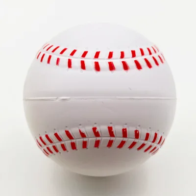 9 Inches 5 Ounces Hard Pitching Machine Practice Baseball Smooth Surface with Red Stitching Pitching Training Baseball Ball