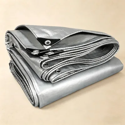 Full Custom PE Tarpaulin Waterproof Dustproof for Special Equipment and Irregular Site Protection Cover
