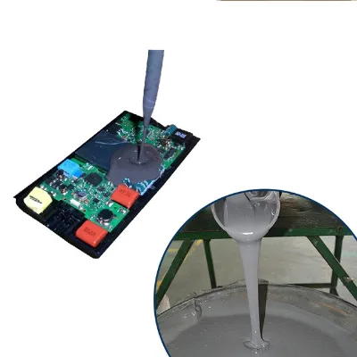 Grey Electrical Potting Silicone for Potting LED / Circuits Encapsulants