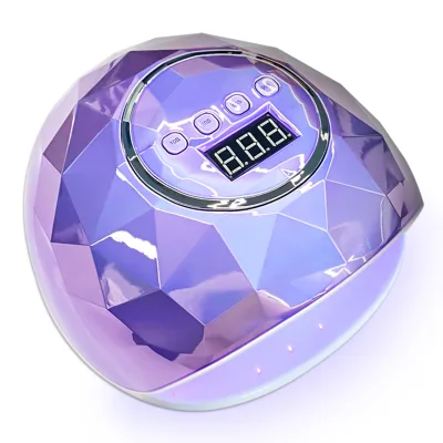 Custom logo 64w Nail Gel Lamp Two Hand Lampara Uv Dryer Curing Lamp Nails Led Light for Nails
