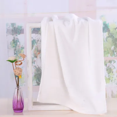 Thickened Bamboo Fiber Cotton Towel Soft and Comfortable Customizable Logo Bamboo Fiber Cotton Towel