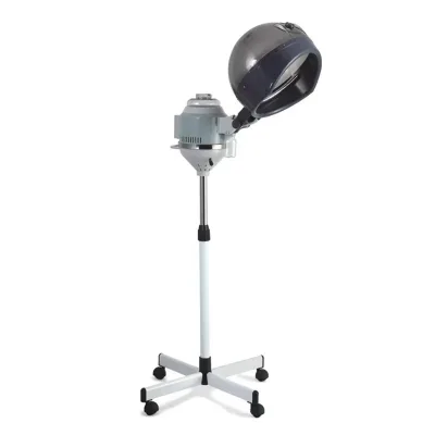 K Professional Hair Steamer with Adjustable Height Hood Barbershop Baking Oil Hair Steam Machine Scalp Care Haircare Evaporator