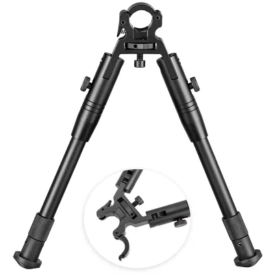 New 8" to 10" Adjustable Hunting Tactical Bipod - Fits for Most 11mm to 19mm Barrels