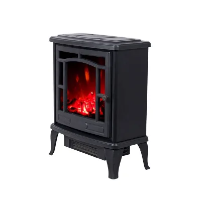 Small Portable Electric Fireplace Stove Heater