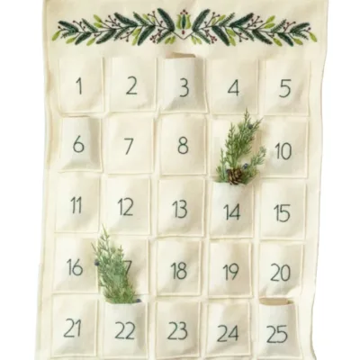 Diy Christmas Calendar Custom Christmas Advent Calendar Christmas Hanging Advent Calendar