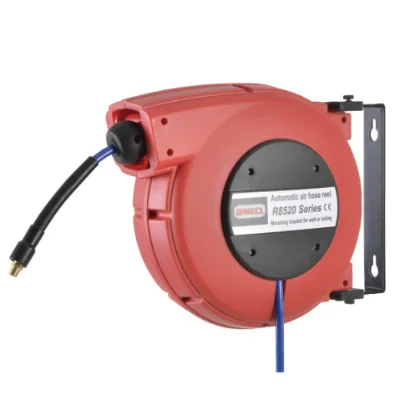 Hose Reel Plastic Automatic Garden Hose Reel Retractable Wall Mounted Automatic Rewind Air Water Hose Reel