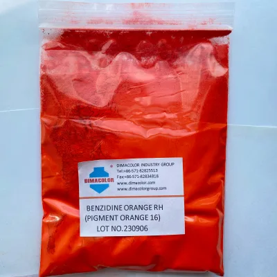 Pigment Orange 16 RH - Reddish Orange for Printing Inks and Plastics, Bright Color