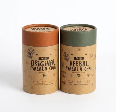 Paper Tubes Eco-Friendly Original Factory Direct Wholesale Customizable for Flavor-Modulated Food Packaging OEM Custom Service