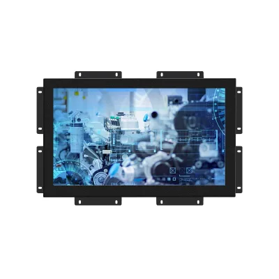 15.6 Inch Panel Mount Industrial LCD Touch Screen Monitor 1024 HD HMI TFT 10 Points Capacitive 2GB Ethernet USB Unisoc New