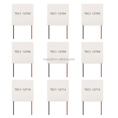 Huahai Shenzhen TEC1-12706 12704 12705 12708 12709 12710 12712 12715 50*50mm 40*40mm 12V 12A thermoelectric cooler price