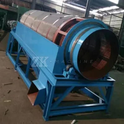 Mobil Portable Alluvial Gold Trommel Screen Washing Plante Waste Sorting Trommel Screen