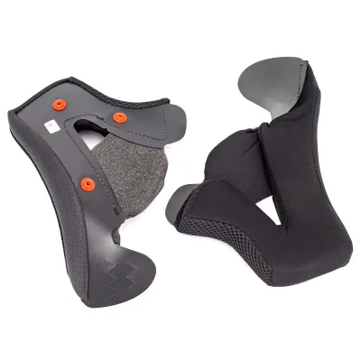 At a Loss Portable Motorcycle Helmet Padded Chin Strap Jaw Pads 1 3/4 Youth Football Helmets Pad