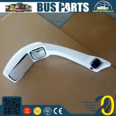 HIGER, Kinglong Bus 0169 Rear View Mirror king Long Parts Rearview Mirrors 24v with Light Howo