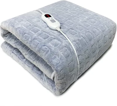 110v/240V Electric Heated Blanket for Bed Warmer Winter Christmas Space Baby Element Kids LED Travel Europe Anti Technics