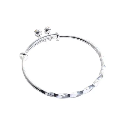 Niche Super fairy Temperament Step a Ring Bell Bracelet Advanced Design Sense Push-pull Adjustable Couple Bracelet