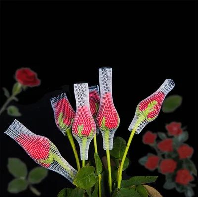 Flower Protective Sleeve, Individual Rose Bud Cover for Shipping, Waterproof Bouquet Packaging