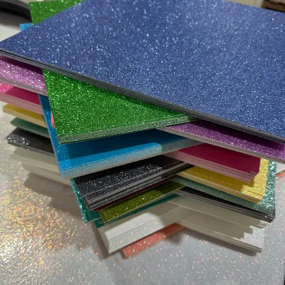 12*12" 50*70cm Mix Color Glitter Paper OEM ODM