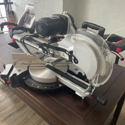 Electric Circular 12 Inch Miter Saw Multi-Function Miter Saw 45 Degree for Woodworking Cutting Machine