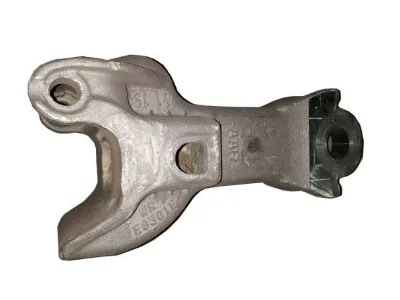 High Strength Cast Railway Coupler Yoke, Heavy Duty Coupler Component for Freight Wagon and Railcar Coupling Systems