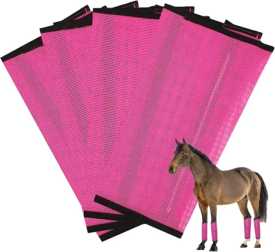 Breathable Horse Boot Leg protection Cover, Horse Leg protection Cover, Mosquito and Fly Proof, Horse Leg protection Cover