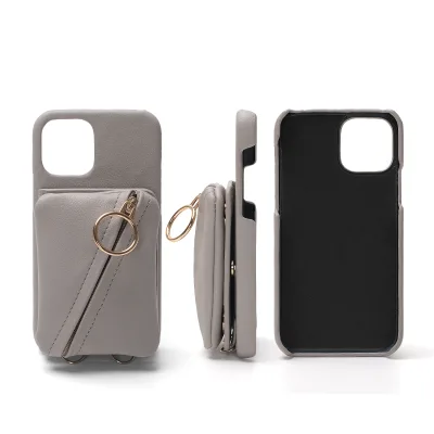 Custom Phone Case for Ip 16 15 14 Pro Max with Mini Storage Bag Elegant Personalized Mobile Cover