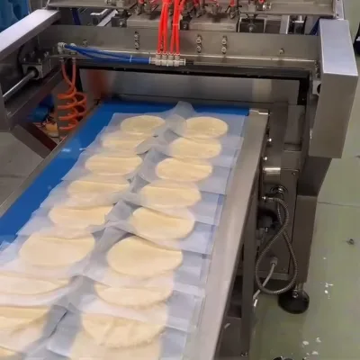 Hengyuan Automatic Multi-Voltage Dough Press Bread Making Machine Paratha Pancake 60ps/mins Capacity Enhanced Flour Utilization