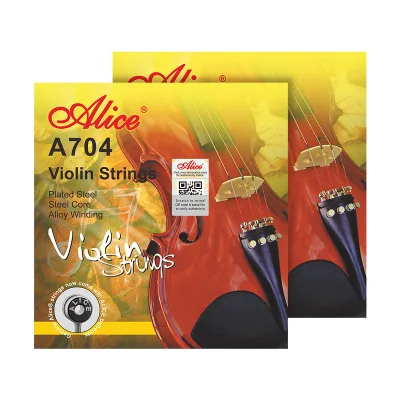 Factory Direct Sale High-grade Good Quality Steel Core Alloy Winding Violin String Wholesale 4-string for Change A-704