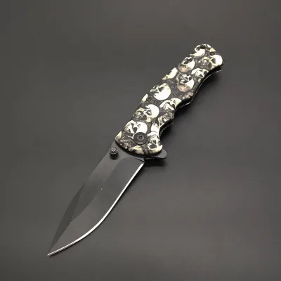 Portable Self Defense Tactical Stainless Steel Blade Aluminum Handle Survival Camping Fishing Training Rescue Knife OEM Logo