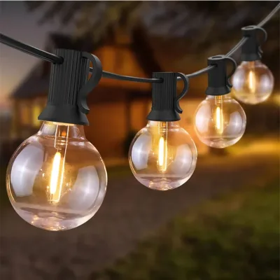 Hot Selling LED G40 Global String Light Outdoor Christmas Decorations Holiday Lights 3m 10 Bulbs Patio Decoration String Light