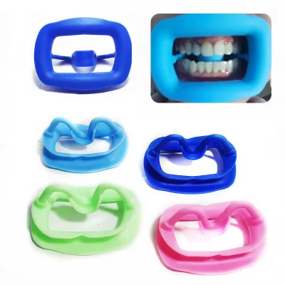 High Quality Silicone Rubber Orthodontic Cheek Retractors Dental Teeth Whitening Dental Lip Retractor Mouth Opener 134