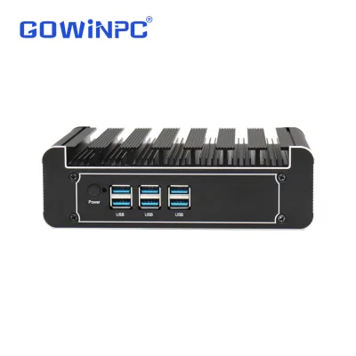 Industrial Control Computer Intel 8th Gen i5-8250U Dual LAN PXE WOL Fanless PC