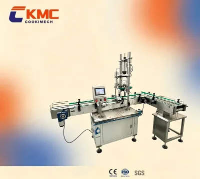 The Fully Automatic Rotary Capping Machine Is Suitable for Milk, Yogurt, and More
