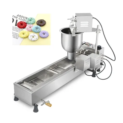 Commercial Electric Gas Automatic Mini Donut Making Machine Mochi Donut Doughnut Maker Machine