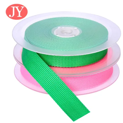 Polypropylene Woven Tape Plain Weave Tape Webbing Ready Color Plain Weave Tape Garment Trims Handbags Strap