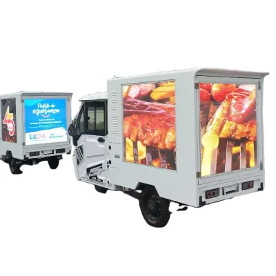 2023W  Light up Your Ride with the Tricycle LED Vehicle That Perfect for Advertising or Just Cruising Around Town