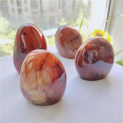 Wholesale High Quality Carnelian Crystal Stone Stand Red Agate Stone for Decoration