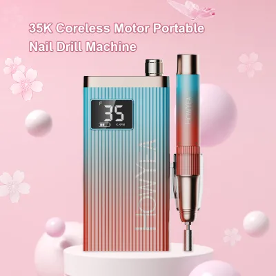 Cordless Portable Salon-Grade Electric Nail File Is Suitable for Professional Nail Artists