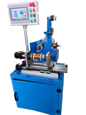 Active Wire Payoff Machine Moving Spool Takeup Machine Braided Steel Wire Winding Equipment Servo Controlled Independent Speed