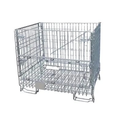Welded Steel Wire Containers for Red Wine Warehouse Factory and Manufacturers