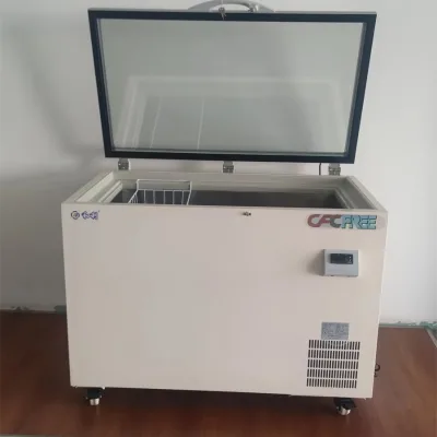 270L Deep Freezer Minus 40 Degree Cryogenic Freezer for Tuna and Salmon Flesh Meat Refrigerator