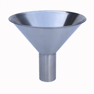 Extra Large 304 Thickened Stainless Steel Conical Funnel Custom Non-Standard Processing Dispensing Small Size in New Condition