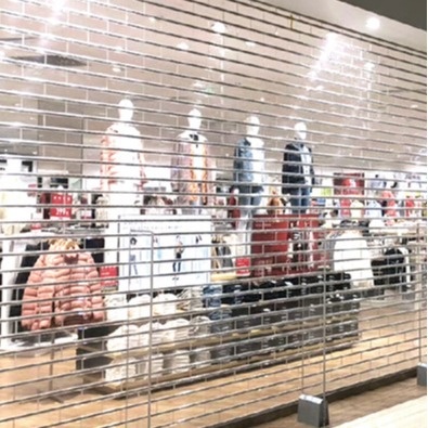 Wholesale Indoor Household Thickened Plastic Aluminum Alloy Folding Door Electric Silent Rolling Shutter Door