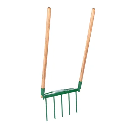 Winslow & Ross Durable Manual Lawn Core Aerator Machine Carbon Steel Lawn Aerator Hollow Tine