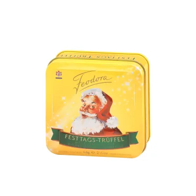 High Quality Embossing Rectangular Candy Tin Box Chocolate Tin