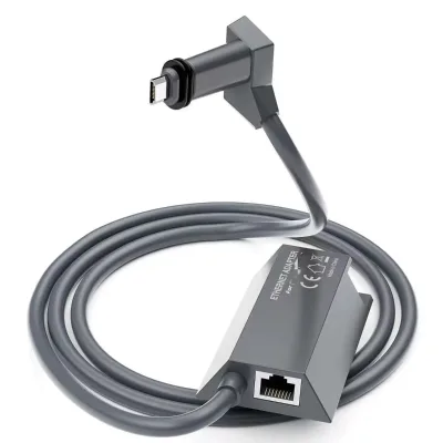 Compact 2nd Generation Gigabit RJ45 Port Universal Compatibility USB to Ethernet Adapter for Laptop Desktop PC