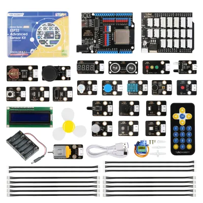 ACEBOTT Stem Education Set ESP32 40 Project Adult Kids DIY Python Programmable Electronic Modules and Kits for Kids for Arduino