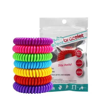 Supply Good Quality Eco-friendly Mosquito Repellent Incense Coil Bracelet, Anti Misquito Wristband