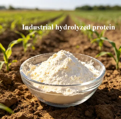 Premium HUAXUAN Industrial Collagen Hydrolysate Powder 25kg/Bag for Amino Acid Fertilizer Manufacturing
