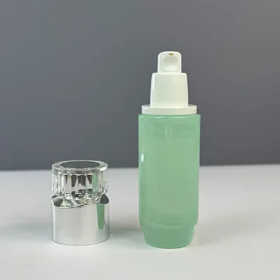New Arrival Superior Quality 120/100/80/50/30Ml and 50G Customizable Colors Cosmetic Glass Jars and Bottles Set
